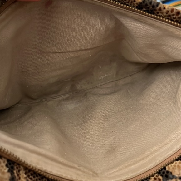 Tory Burch snake skin print clutch - Picture 8 of 10